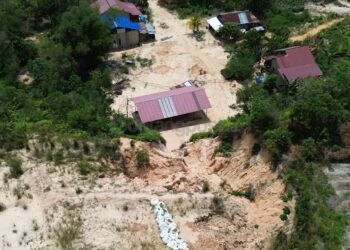 Longsor Berulang Ancam Warga Kampung Timur, DPUPRK Bontang Sebut Terkendala Lahan Pribadi