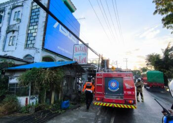 Dikira Kebakaran di Gedung Maxam Computer Bontang, Ternyata Bakar Kertas untuk Usir Nyamuk