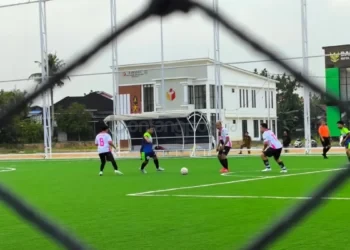 Proyek Lanjutan Lapangan Minisoccer HOP Bontang Mulai Dikerjakan, Ini Fasilitas Baru yang Dibangun