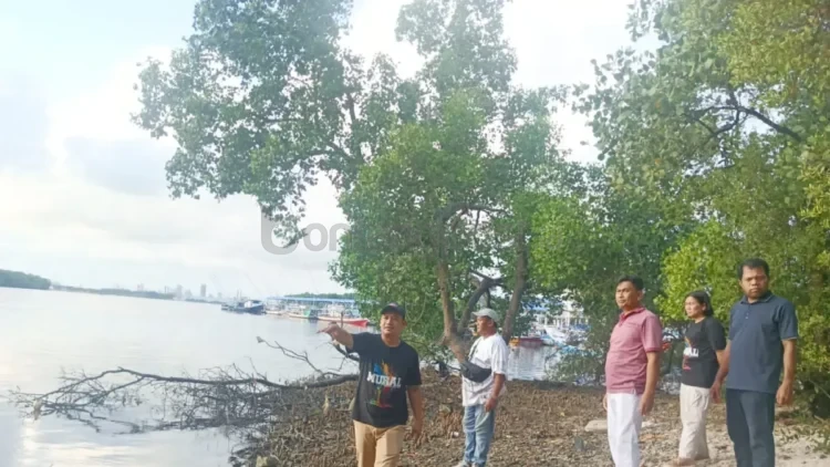 Kawasan yang digadang-gadang akan menjadi destinasi wisata baru di Kota Bontang sudah dalam tahap pembersihan oleh Kelurahan Gunung Elai. (ADIEL KUNDHARA/KP)