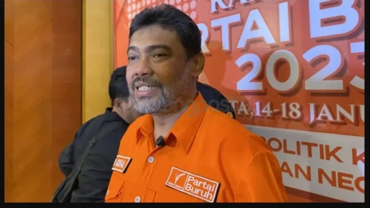 Presiden Konfederasi Serikat Pekerja Indonesia (KSPI) sekaligus Presiden Partai Buruh, Said Iqbal