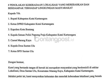 247 Warga Santan Ulu Teken Petisi, Desak Penutupan Dugaan Lokalisasi Berkedok Kafe di KM 24