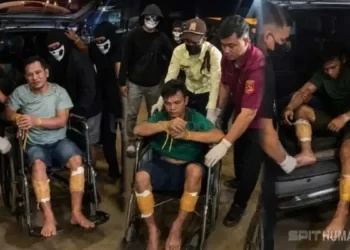 Serang Polisi Pakai Parang Saat Dikepung di Samarinda, Bandar Narkoba Katingan Pembunuh 3 Anggota Polri Ditembak