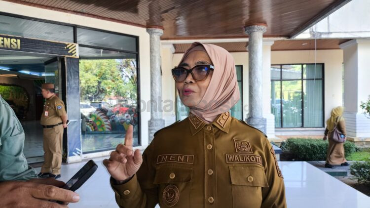 Wali Kota Bontang, Neni Moerniaeni, mengatakan Pemkot akan mengupayakan bantuan pengadaan CCTV bagi sekolah swasta pada 2027, dengan mempertimbangkan kemampuan fiskal daerah. (Dwi Kurniawan Nugroho/Bontang Post)