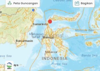 Gempa 6,2 Magnitudo Guncang Sulteng, Getarannya Dirasakan Warga Bontang