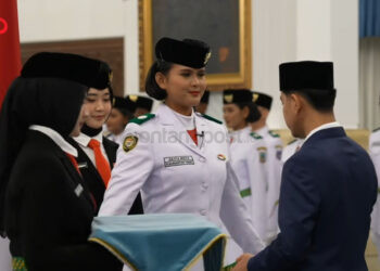 Julita Asal Kaltim Jadi Pemimpin Upacara Pengukuhan, Ini Daftar Lengkap 76 Paskibraka Nasional 2026