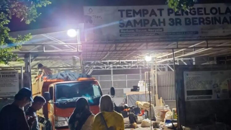 Kondisi TPS 3R yang ada di Kelurahan Berebas Tengah. (ADIEL KUNDHARA/KP)