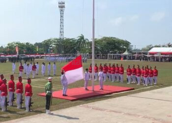 Meski Ada Efisiensi Anggaran, Paskibra Bontang Tetap Dapat Apresiasi
