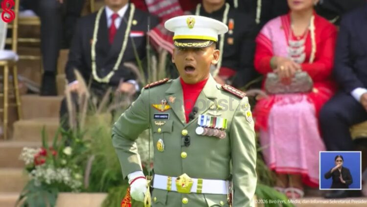 Kolonel Inf Priyo Handoyo yang merupakan Dandim Kota Semarang didaulat sebagai Komandan Upacara Detik-Detik Proklamasi Republik Indonesia di Istana Merdeka, Jakarta (17/8/2026).