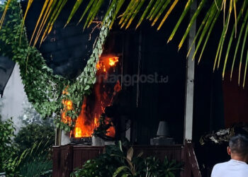 Lupa Matikan Kompor, Dapur Warga Jalan KS Tubun Bontang Kuala Terbakar