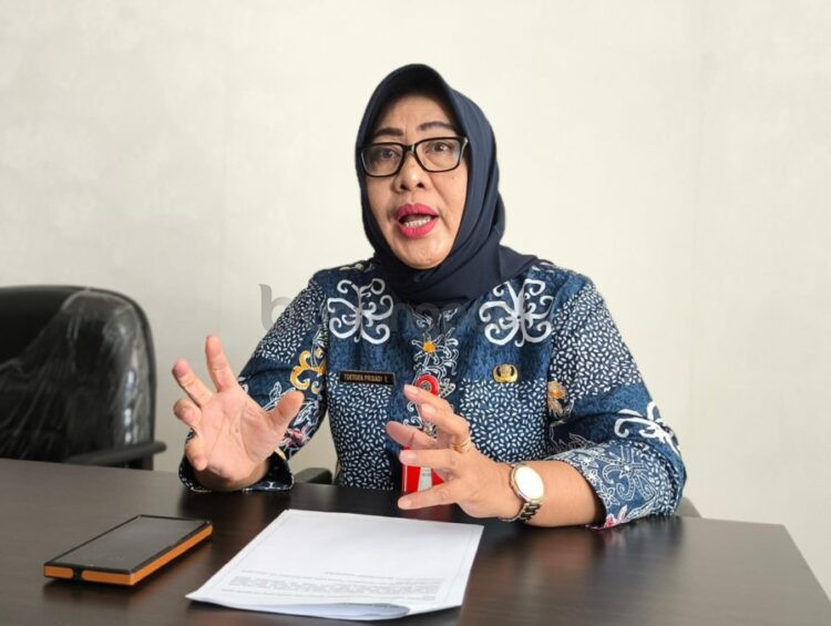 Kepala Dinkes Bontang Toetoek Pribadi Ekowati. (Nasrullah/Bontang Post)