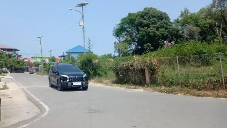 Lahan di Jalan Selat Karimata, Tanjung Laut, Bontang ini akan diperuntukkan sebagai bangunan Labkesda yang baru. ADIEL KUNDHARA/KP
