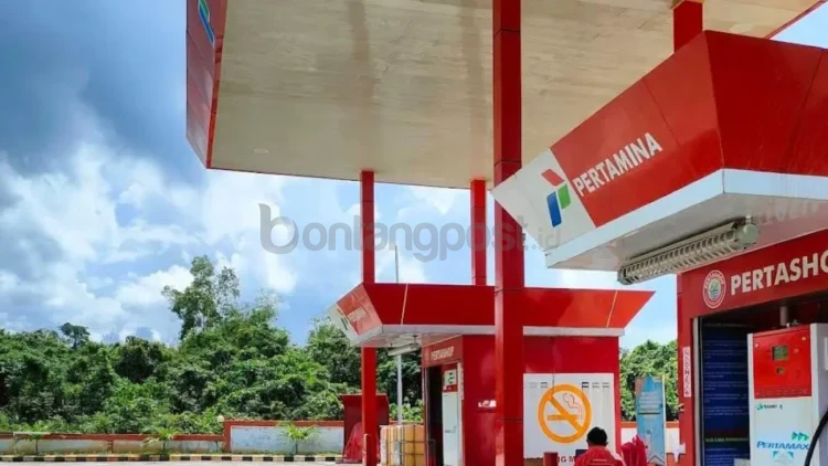 Pertashop di Bontang Lestari direncanakan menjadi SPBU imbas Bontang masih membutuhkan tambahan stasiun pengisian bahan bakar saat ini. (ADIEL KUNDHARA/KP)