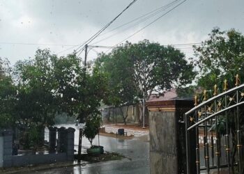 Lama Dinanti, Hujan Deras Akhirnya Guyur Bontang