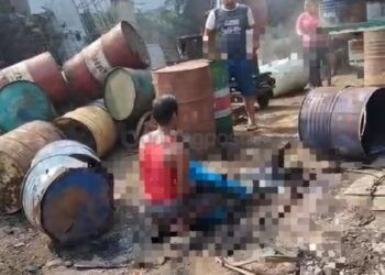 Drum Meledak Saat Dipotong, Pekerja Besi Tua di Gunung Elai Bontang Alami Patah Kaki