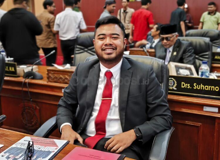 Ketua Komisi C DPRD Bontang Alfin Rausan Fikry (Nasrullah/ Bontang Post)