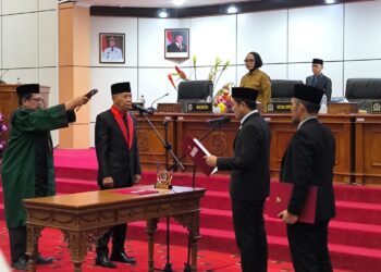 Sudiyo Resmi Dilantik Jadi Anggota DPRD Bontang, Gantikan Maming lewat PAW