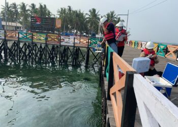 DLH Bontang Uji Sampel Air Pulau Beras Basah, Telusuri Dugaan Pencemaran