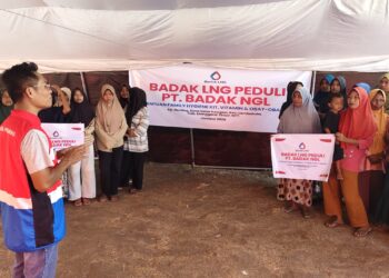 Badak LNG Bantu Warga NTT, Bangun Sumur Bor dan Salurkan Obat-obatan