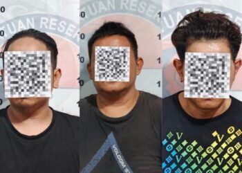 Polisi Ringkus Tiga Pengedar Sabu di Tiga Kelurahan Bontang