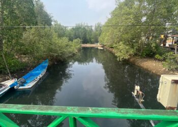 Sungai Bontang Kuala Menghitam, DLH Duga Dampak Kemarau dan Limbah Domestik