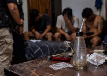 Polisi Gerebek Kontrakan di Berebas Tengah Bontang, Tiga Pria Positif Sabu