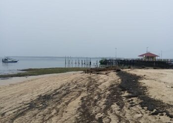 Perairan Beras Basah Bontang Tercemar, Dispopar Lapor DLH