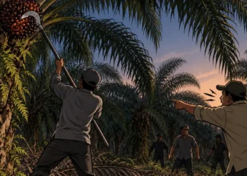 Cek Kebun Bersama Anak, Pria di Muara Badak Tewas setelah Pergoki Orang Panen Sawit Tanpa Izin